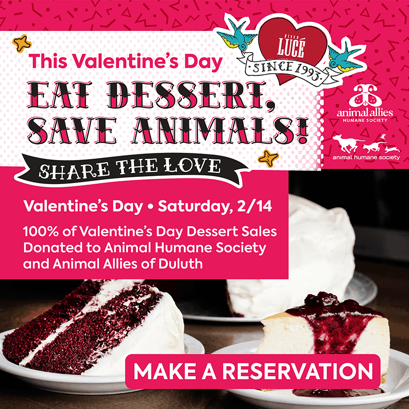 Valentine's Day at Pizza Luce