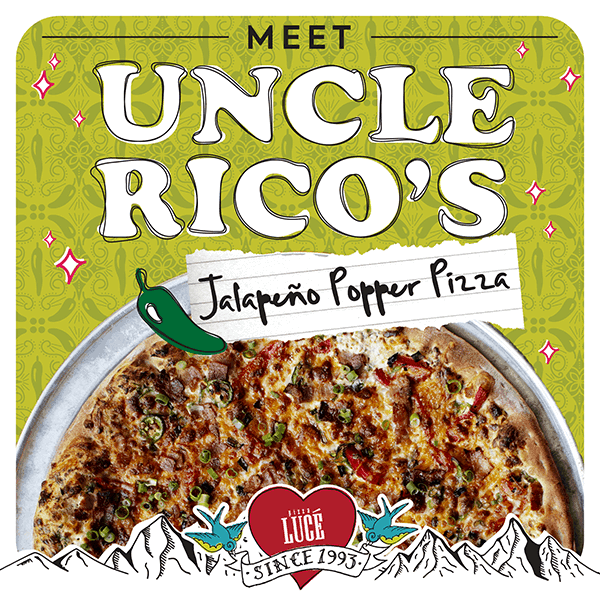 Uncle Rico's Jalapeño Popper Pizza